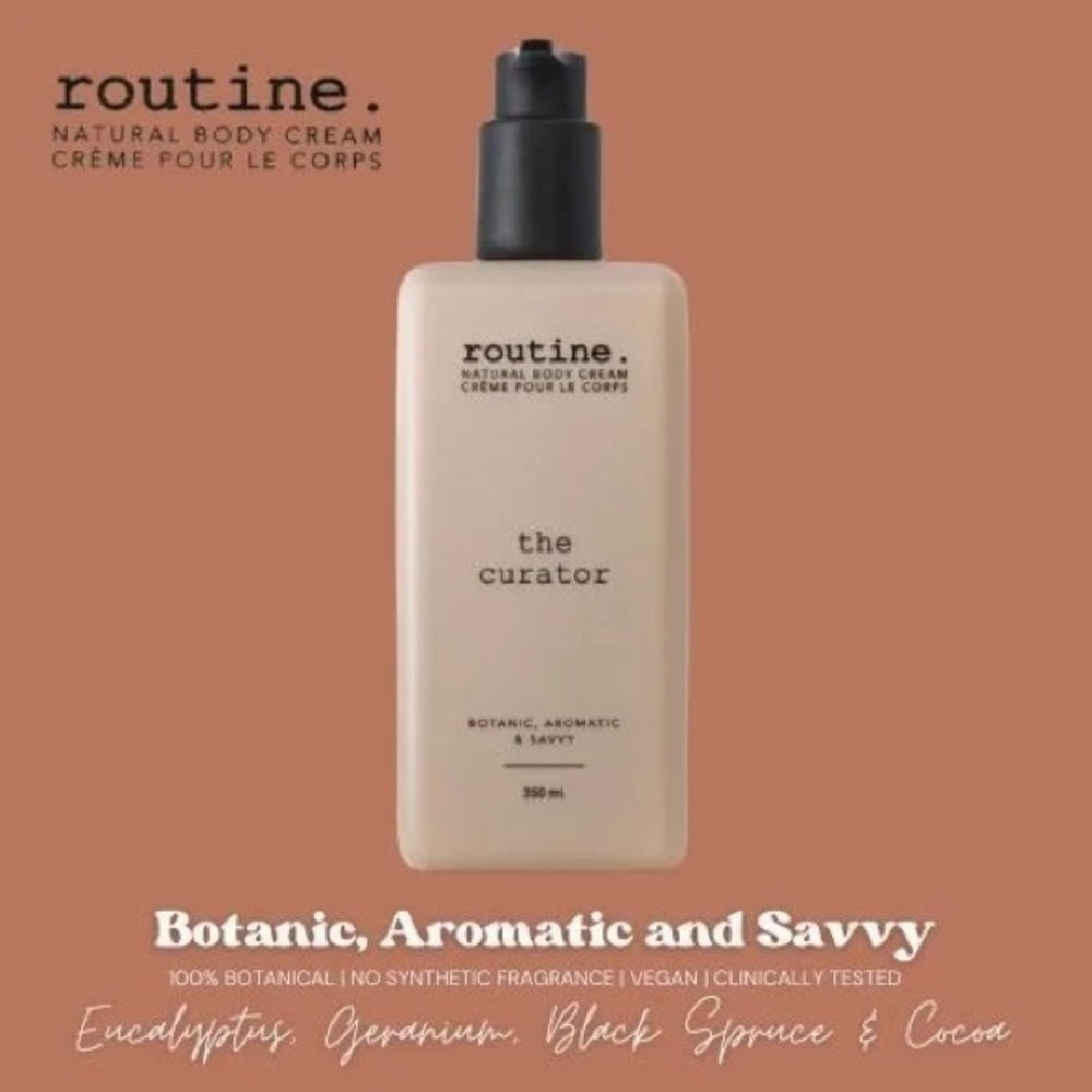 Routine Natural Body Cream - The Curator - All Natural
